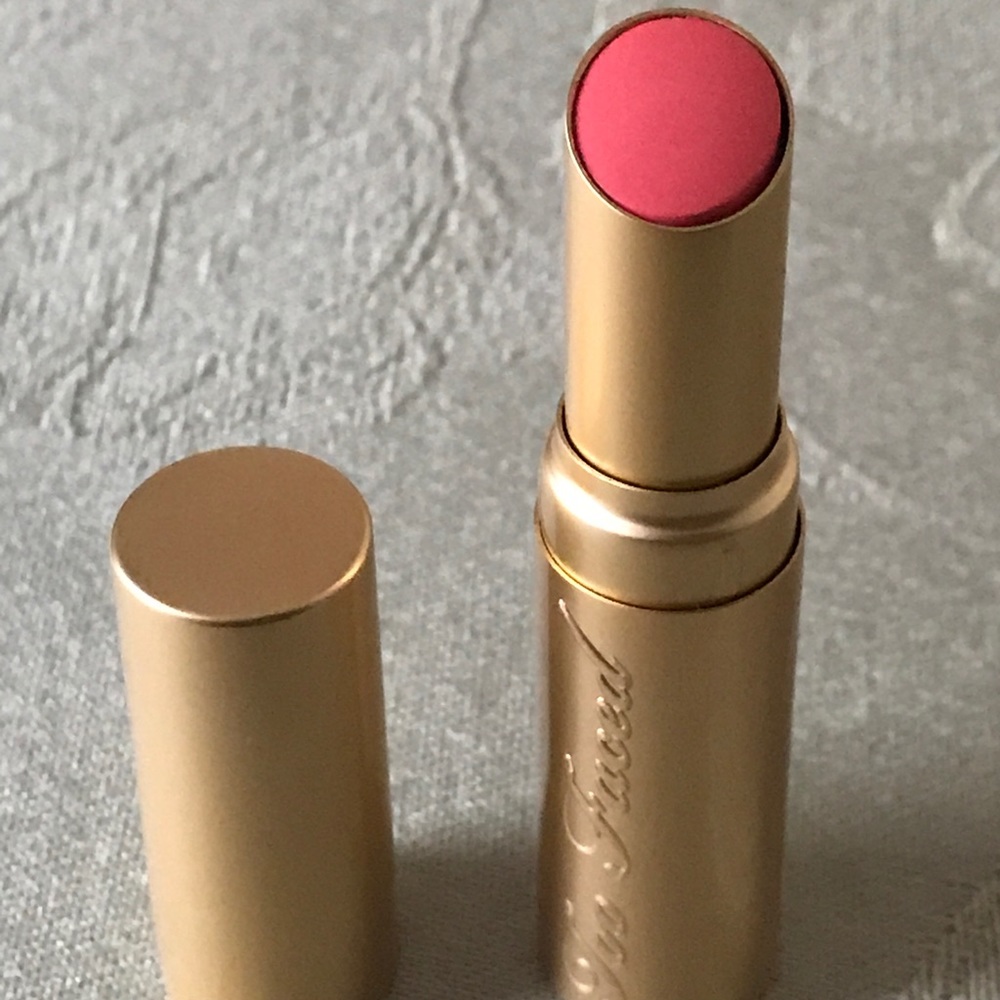 Too Faced La Creme Lipstick in Juicy Melons